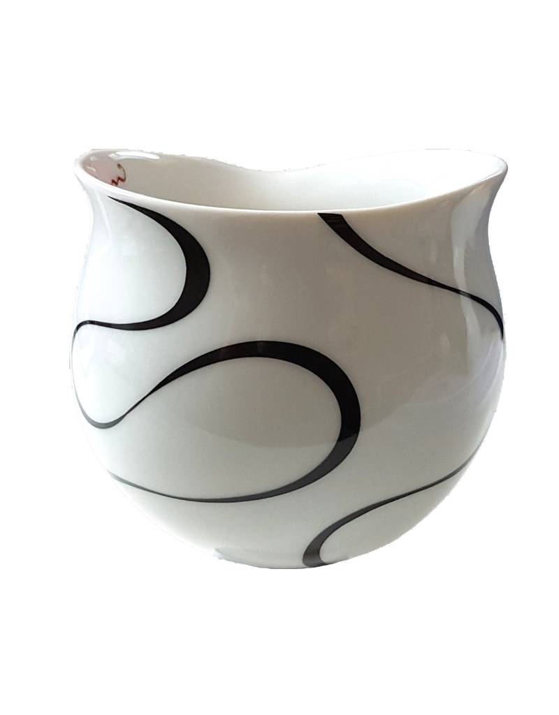 Colani Porzellan online kaufen Colani Kaffeebecher, Loop black | Colani Design Tasse aus Porzellan