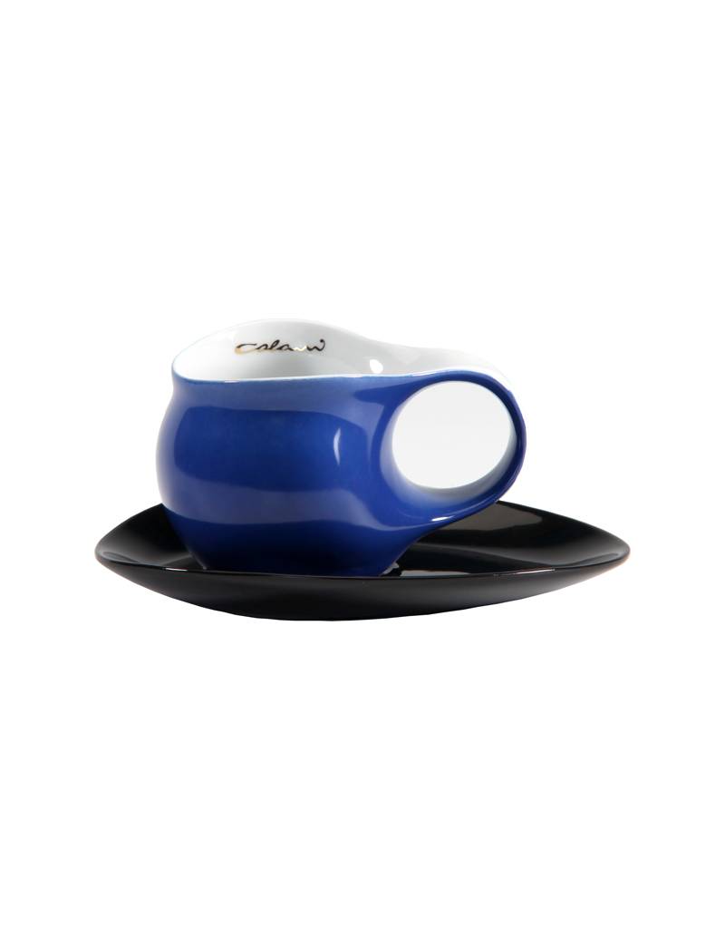 Colani Porzellan online kaufen  Colani Espressotasse, groß inkl. Unterteller | blau