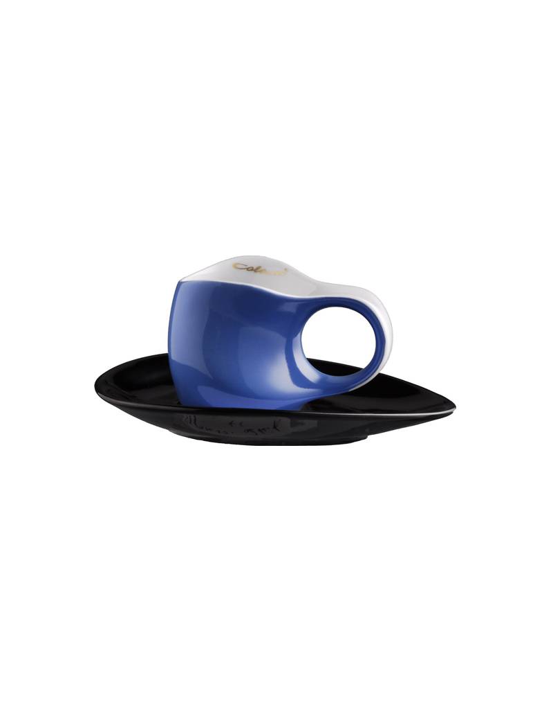 Colani Porzellan online kaufen Colani Espressotasse inkl. Unterteller | blau