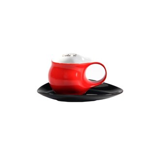 Colani Porzellan online kaufen  Colani Espressotasse groß inkl. UT - rot