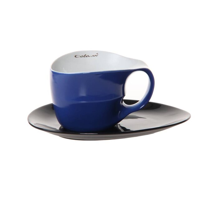 Colani Porzellan online kaufen  Colani Jumbotasse | Tasse inkl. Unterteller | blau