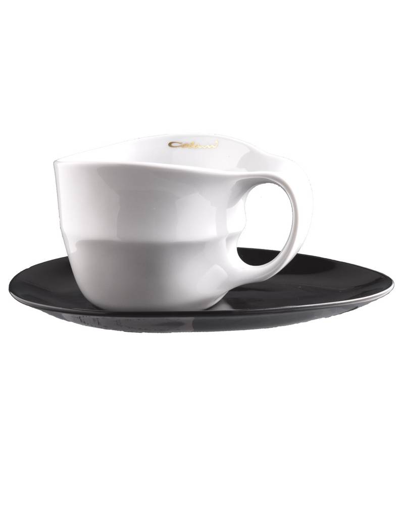 Colani Porzellan online kaufen  Colani Jumbotasse | Tasse inkl. Unterteller | weiß
