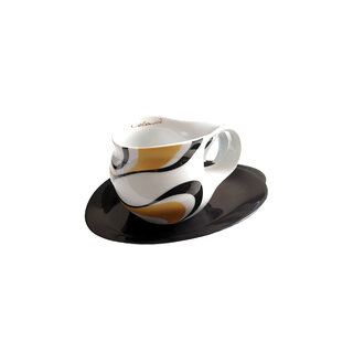 Colani Porzellan online kaufen  Colani Espressotasse groß inkl. UT - gold-schwarz
