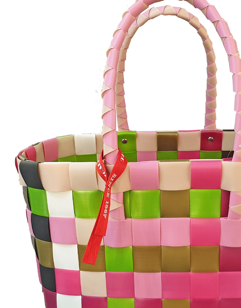 ICE BAG Taschen ICE BAG Shopper 5010-39 I rosa-grün