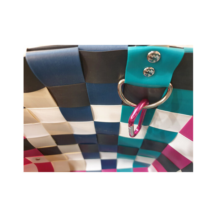 ICE BAG Taschen ICE BAG Shopper grün-blau-pink