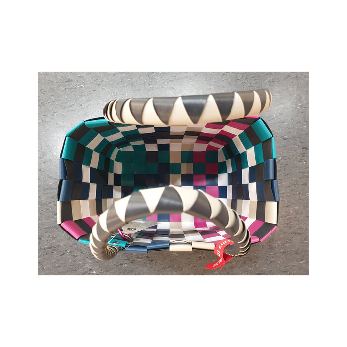 ICE BAG Taschen ICE BAG Shopper grün-blau-pink