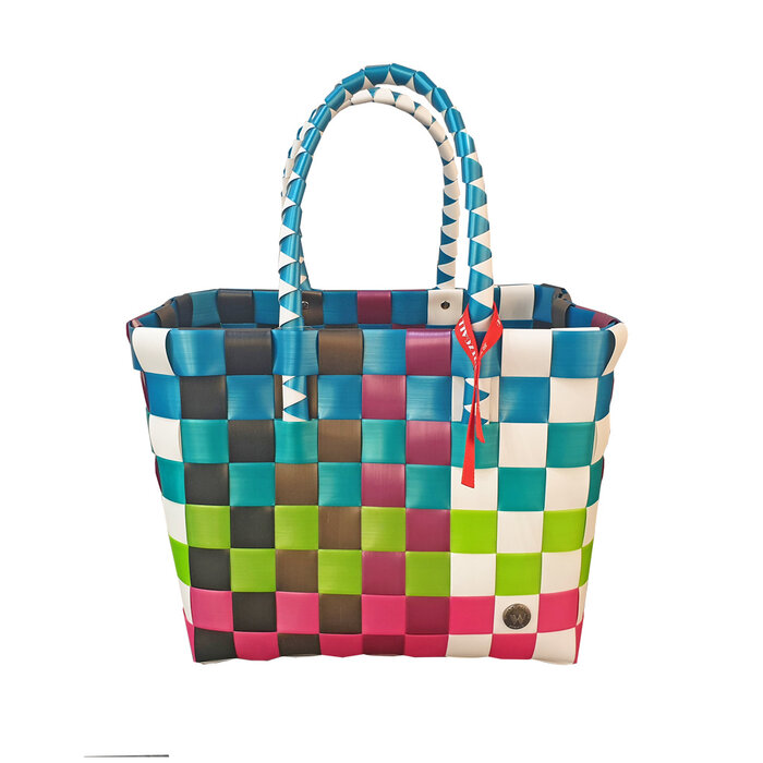 ICE BAG Taschen ICE BAG Shopper 5010-88 | Witzgall Einkaufstasche Klassik | bunt kariert