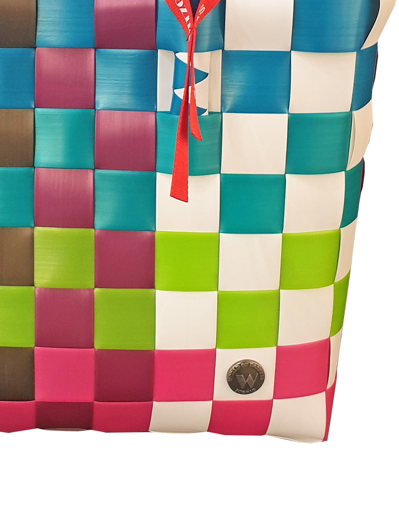 ICE BAG Taschen ICE BAG Shopper 5010-88 | Witzgall Einkaufstasche Klassik | bunt kariert