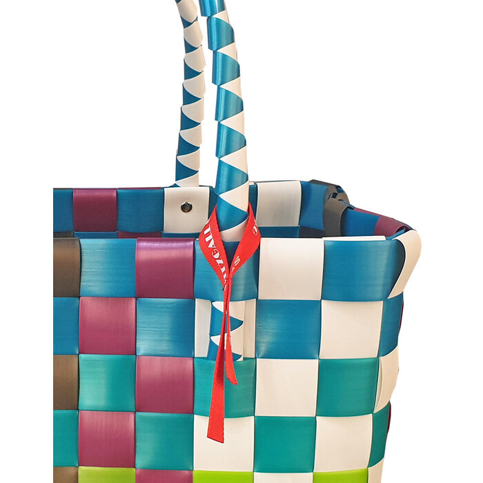 ICE BAG Taschen ICE BAG Shopper 5010-88 | Witzgall Einkaufstasche Klassik | bunt kariert