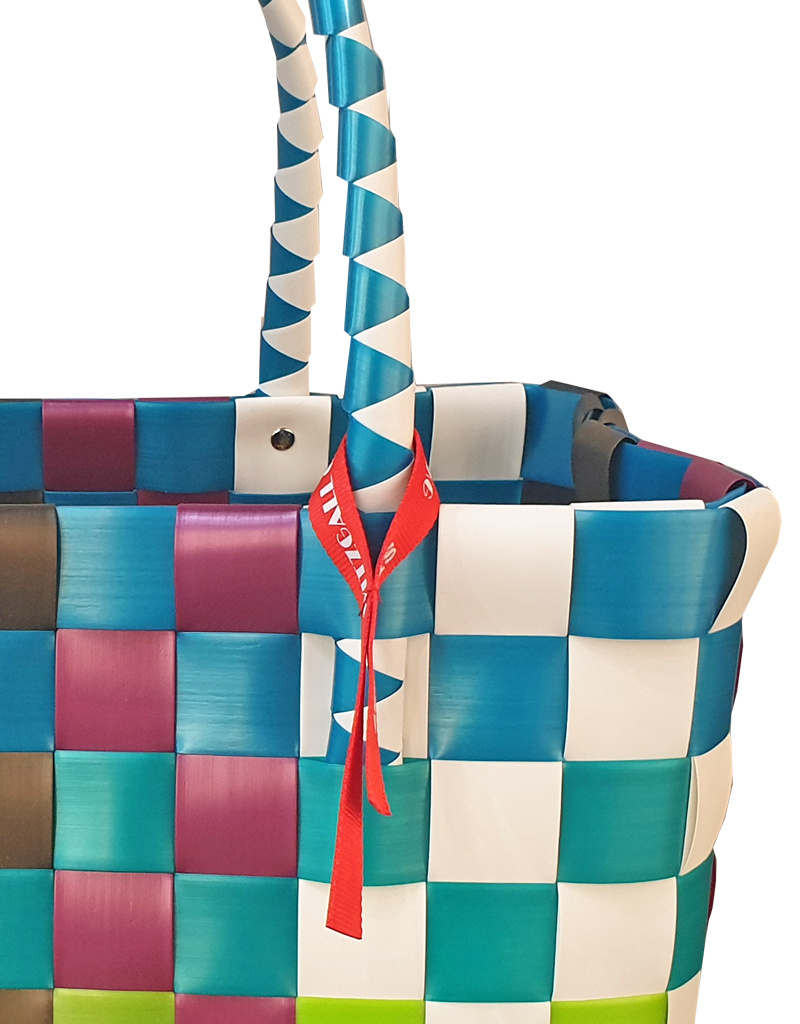 ICE BAG Taschen ICE BAG Shopper 5010-88 | Witzgall Einkaufstasche Klassik | bunt kariert