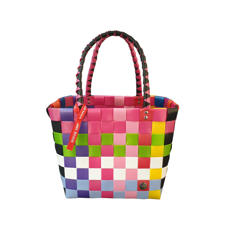 ICE BAG Taschen ICE BAG Shopper 5009-85 | Original Witzgall Einkaufstasche | rosa-bunt