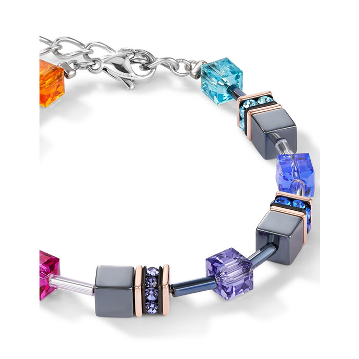 COEUR DE LION COEUR DE LION GeoCUBE® Armband 4015/30-1500 Multicolor