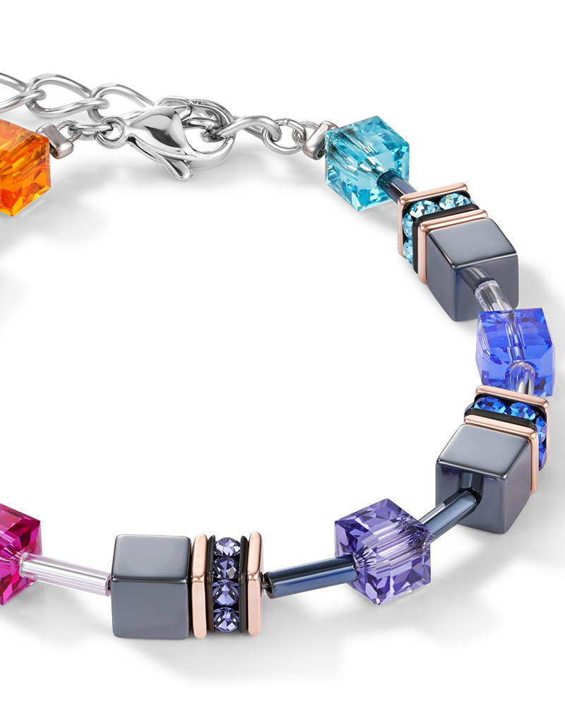 COEUR DE LION COEUR DE LION GeoCUBE® Armband 4015/30-1500 Multicolor