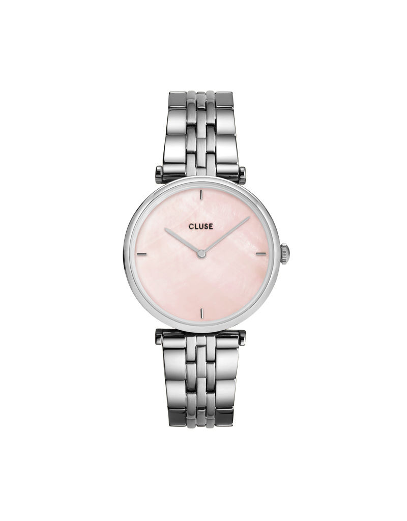 Cluse  Cluse Uhr Triomphe silber-pink pearl