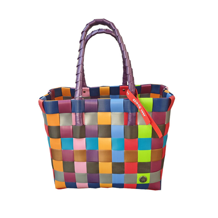 ICE BAG Taschen ICE BAG Shopper 5010-73 | Original Witzgall Tasche | bunt  Karo