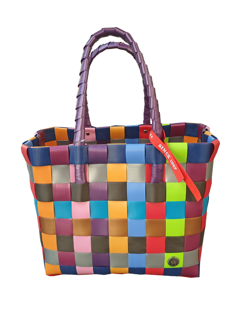 ICE BAG Shopper bunt Karo