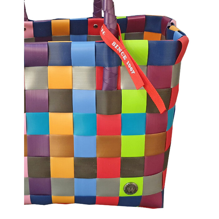 ICE BAG Taschen ICE BAG Shopper 5010-73 | Original Witzgall Tasche | bunt  Karo