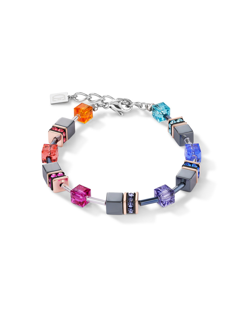 COEUR DE LION COEUR DE LION GeoCUBE® Armband 4015/30-1500 Multicolor