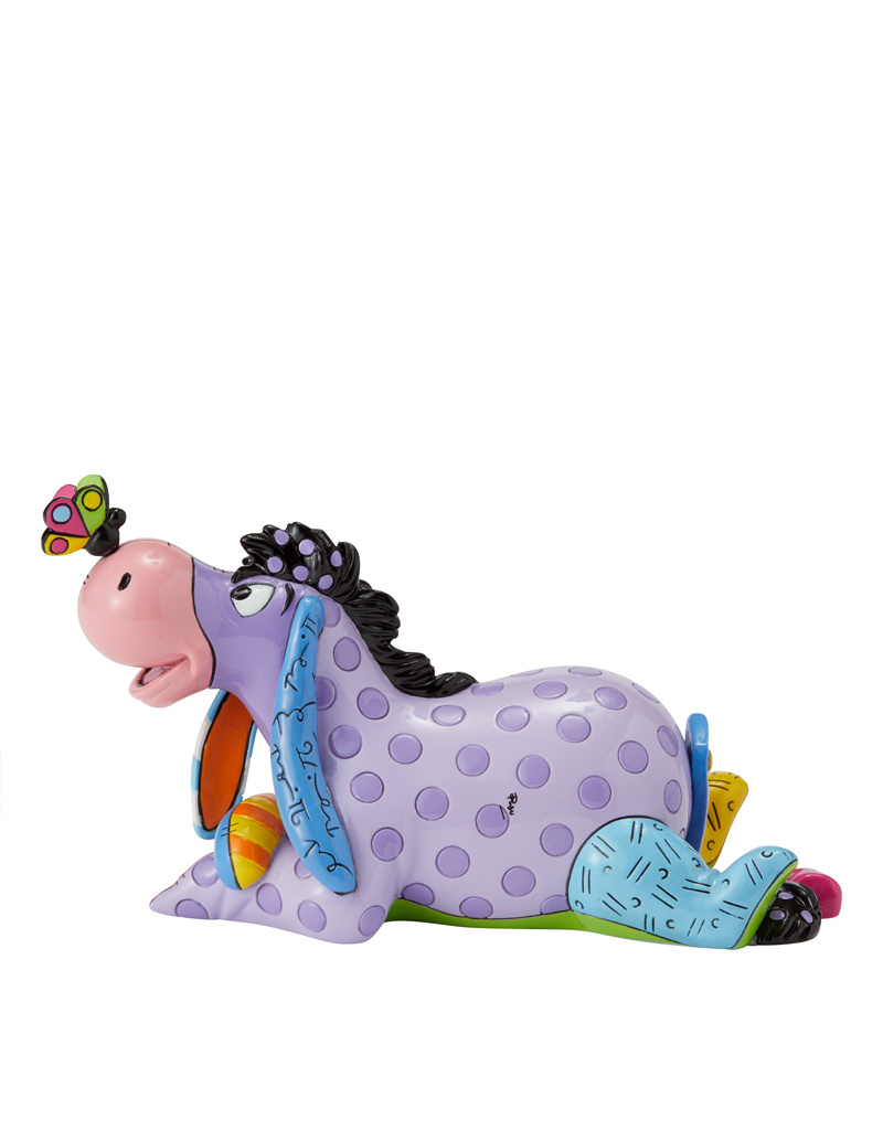 Disney by Britto Disney BRITTO Mini-Figur: Esel I-Aah mit Schmetterling