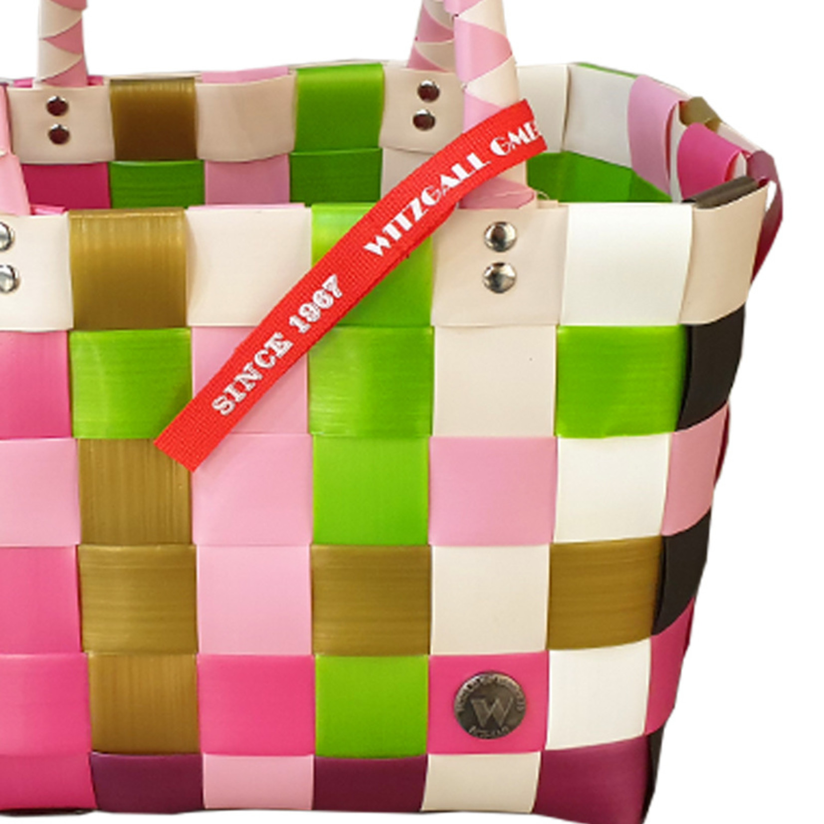 ICE BAG Taschen ICE BAG Mini Shopper 5008-39 | Original Witzgall Einkaufstasche | rosa -pink-grün
