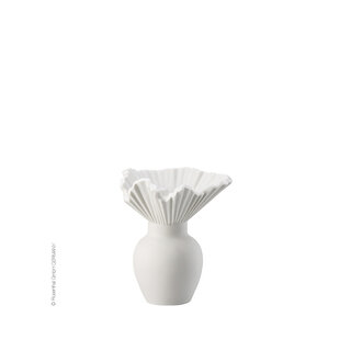 Rosenthal Porzellan Rosenthal Vase Falda, 10 cm