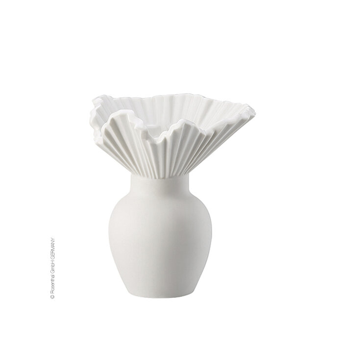 Rosenthal Porzellan Rosenthal Vase Falda, 10 cm | Miniaturvase | Porzellan