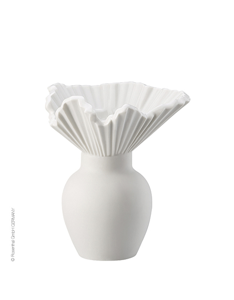 Rosenthal Porzellan Rosenthal Vase Falda, 10 cm | Miniaturvase | Porzellan