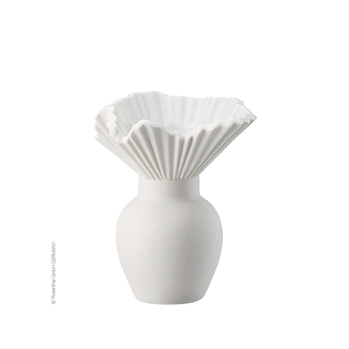 Rosenthal Porzellan Rosenthal Vase Falda, 10 cm | Miniaturvase | Porzellan