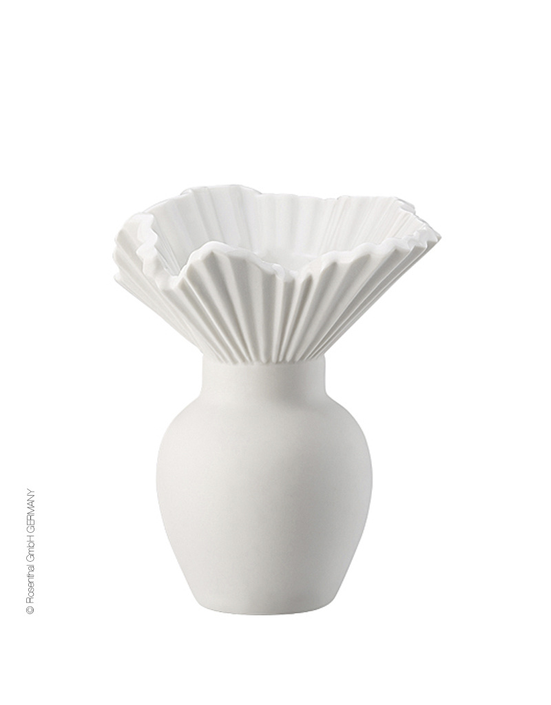 Rosenthal Porzellan Rosenthal Vase Falda, 10 cm | Miniaturvase | Porzellan