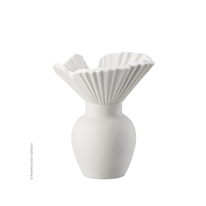 Rosenthal Porzellan Rosenthal Vase Falda, 10 cm | Miniaturvase | Porzellan
