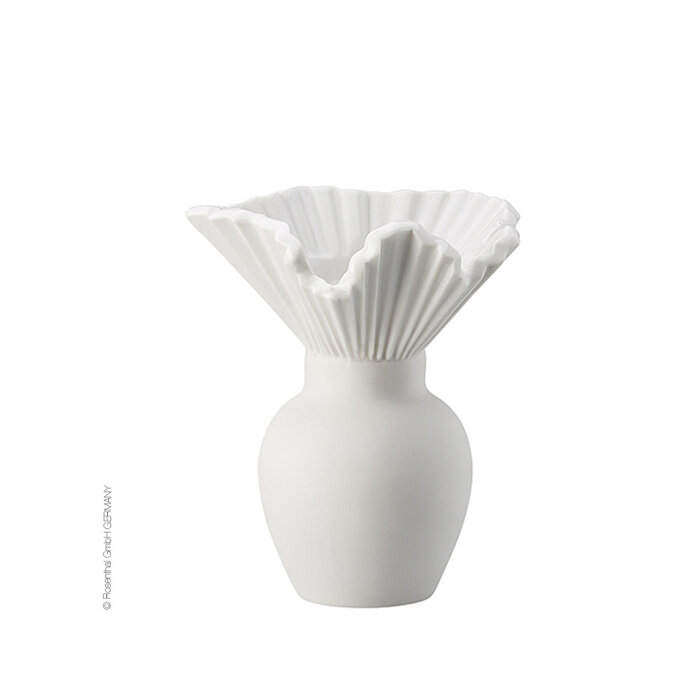 Rosenthal Porzellan Rosenthal Vase Falda, 10 cm | Miniaturvase | Porzellan