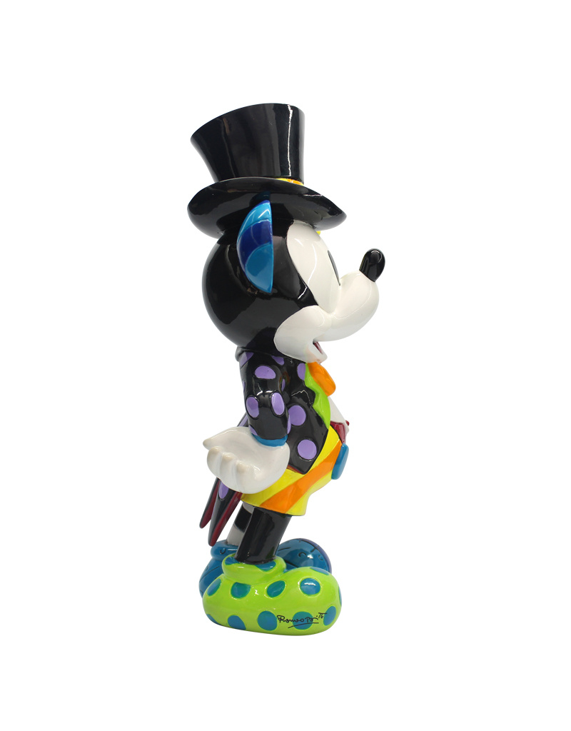 Disney by Britto Disney Britto Mickey Mouse Figur mit Zylinder 6006083 – 23 cm