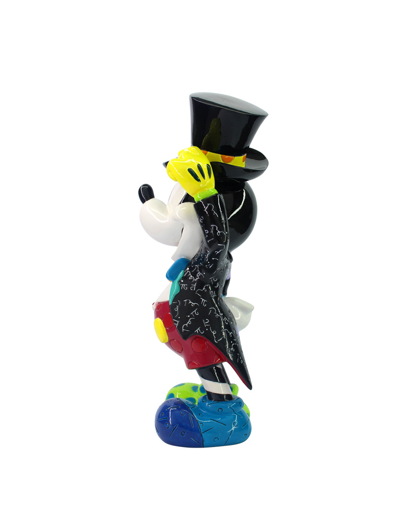 Disney by Britto Disney Britto Mickey Mouse Figur mit Zylinder 6006083 – 23 cm