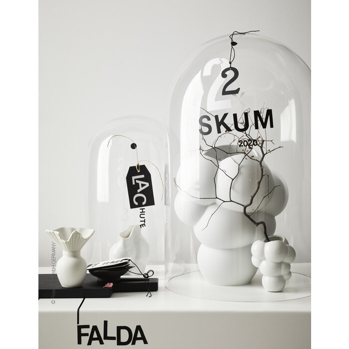 Rosenthal Porzellan Rosenthal Vase Skum, 10 cm | Miniaturvase | Porzellan weiß matt