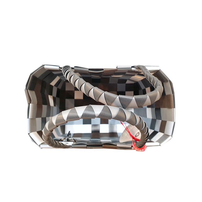 ICE BAG Taschen  Witzgall Shopper grau-braun-schwarz-weiß