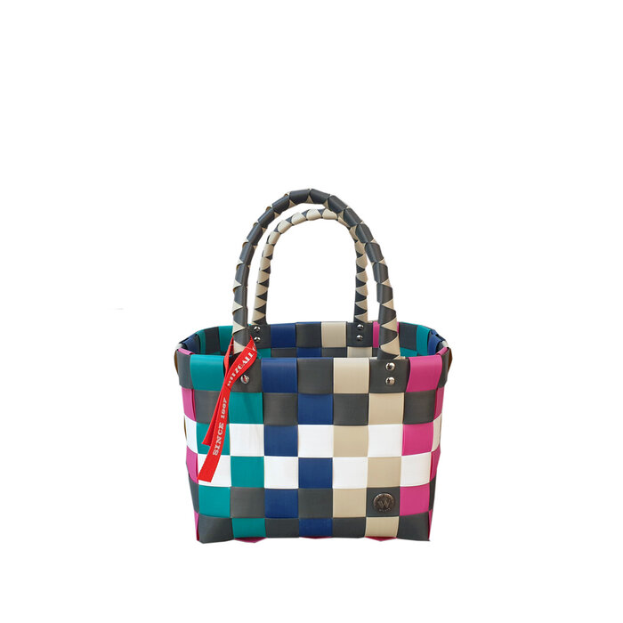 ICE BAG Taschen ICE BAG Mini Shopper pink-blau-grün