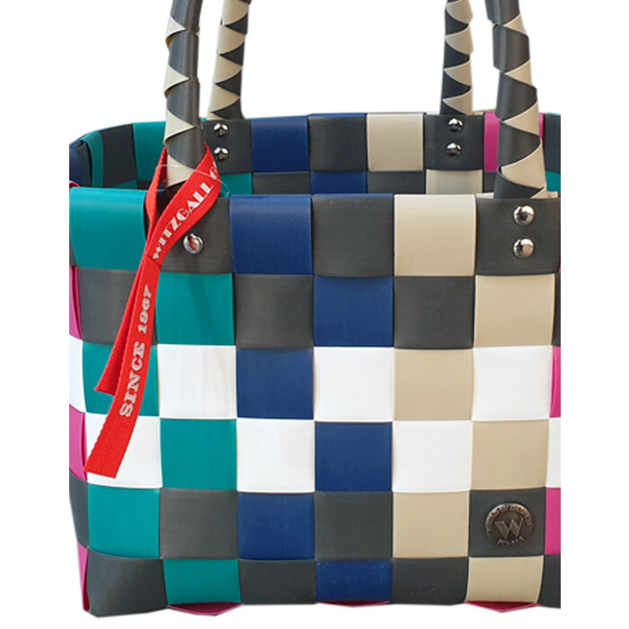 ICE BAG Taschen ICE BAG Mini Shopper pink-blau-grün