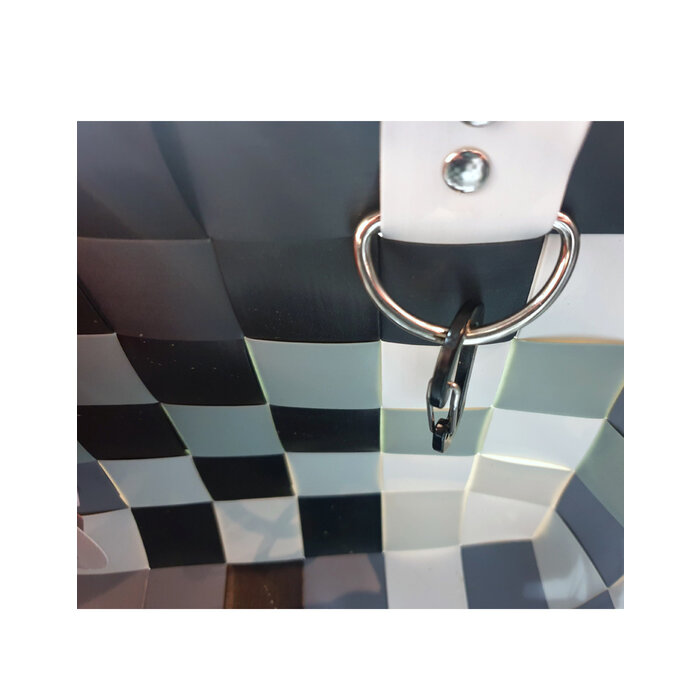 ICE BAG Taschen ICE BAG 5008-51 – Mini Tasche Graugrün/Weiß