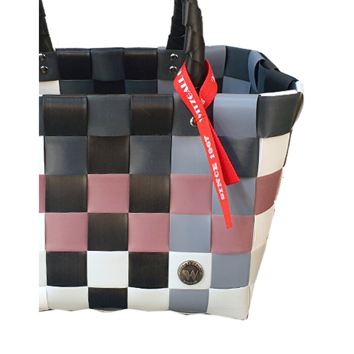 ICE BAG Taschen ICE BAG Mini Shopper grau-rosa