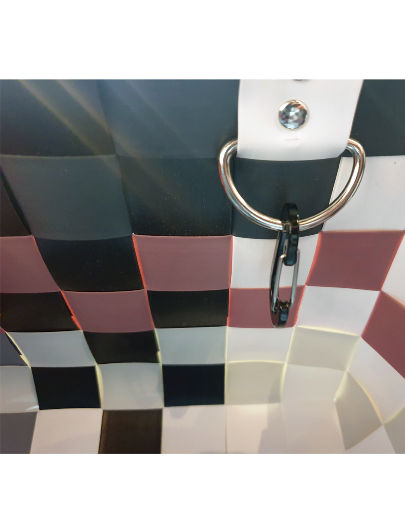 ICE BAG Taschen ICE BAG Mini Shopper grau-rosa