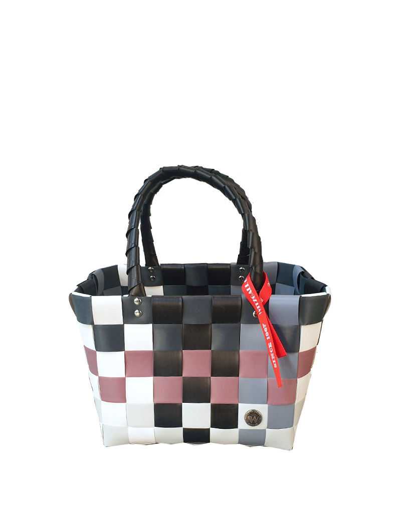 ICE BAG Taschen ICE BAG Mini Shopper grau-rosa