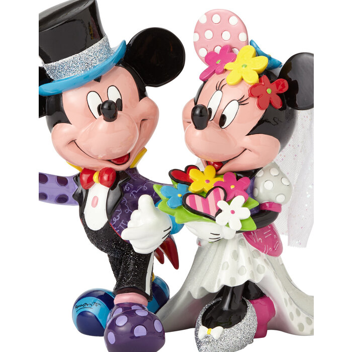Disney by Britto Disney BRITTO Hochzeitspaar Mickey & Minnie