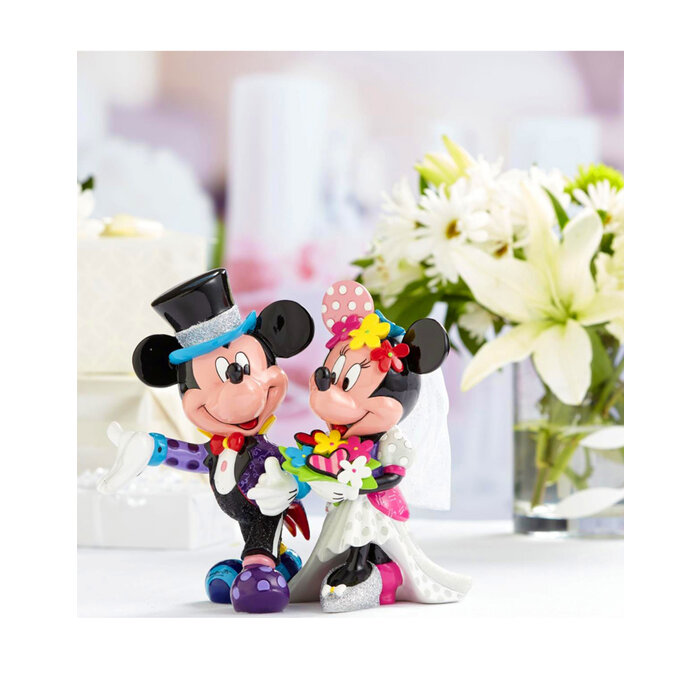 Disney by Britto Disney BRITTO Hochzeitspaar Mickey & Minnie