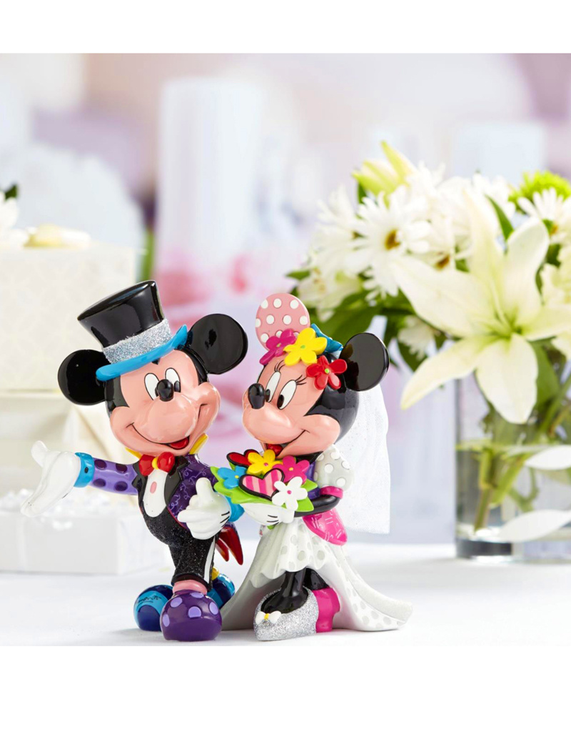 Disney by Britto Disney BRITTO Hochzeitspaar Mickey & Minnie