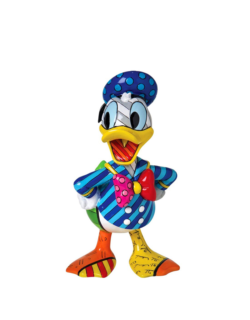 Disney by Britto Donald Duck | Disney Britto Figur von Romero Britto