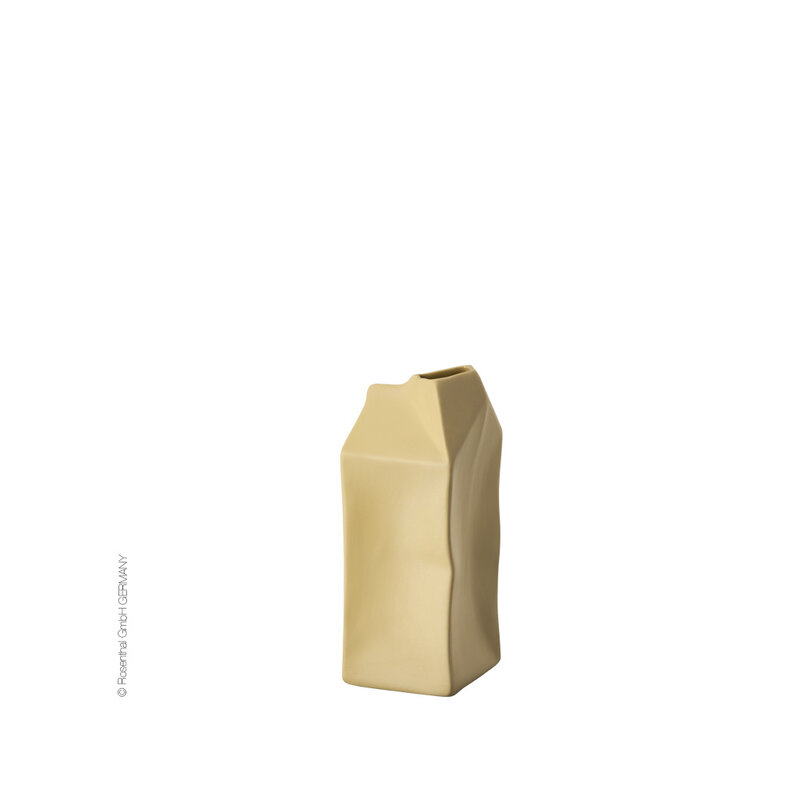 Rosenthal Porzellan Rosenthal Miniaturvase Pacco Bello Fossil, 11 cm