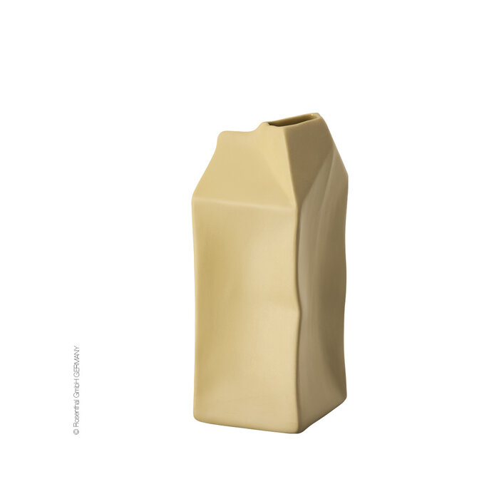 Rosenthal Porzellan Rosenthal Miniaturvase Pacco Bello Fossil, 11 cm