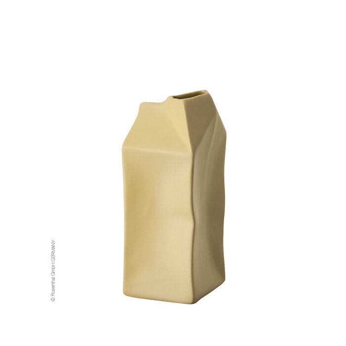 Rosenthal Porzellan Rosenthal Miniaturvase Pacco Bello Fossil, 11 cm