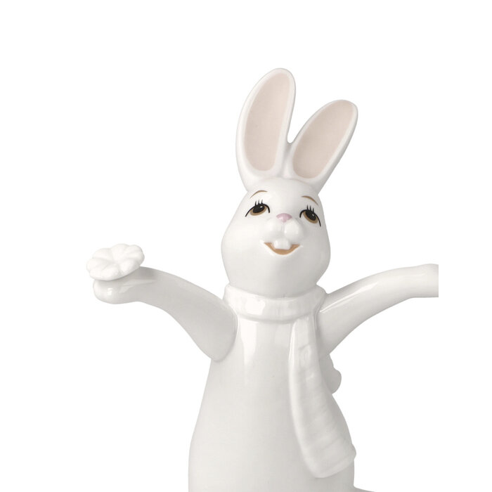 Goebel Porzellan Goebel weißer Osterhase "Happy Day"