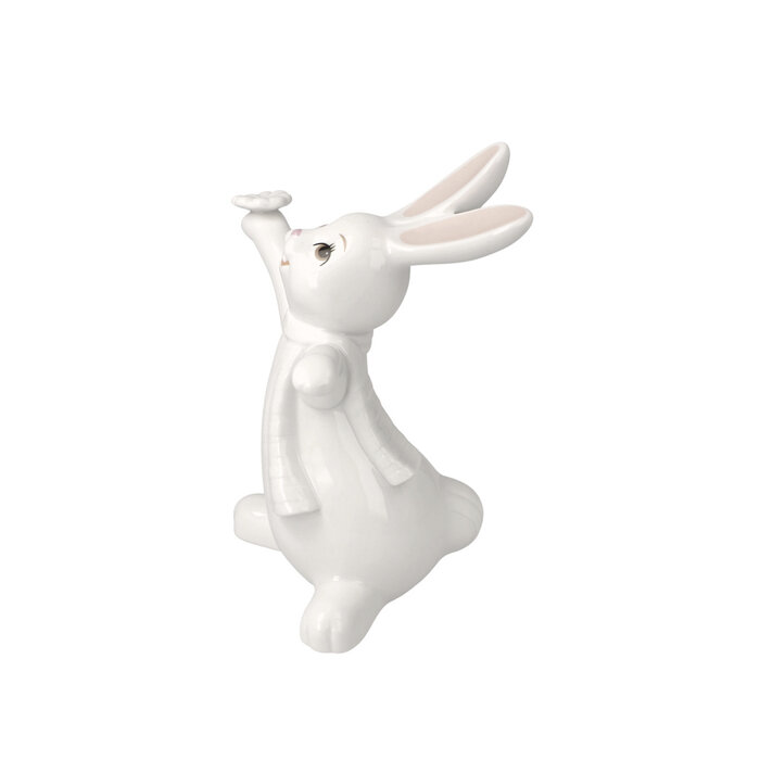 Goebel Porzellan Goebel weißer Osterhase "Happy Day"